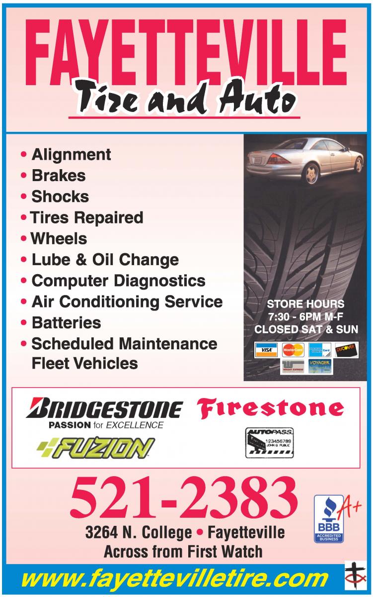 Fayetteville Tire & Auto Service Christian Business Referral Network